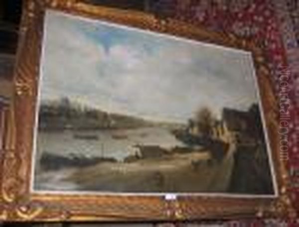 Bercy En Decembre by Jean Baptiste Antoine Guillemet