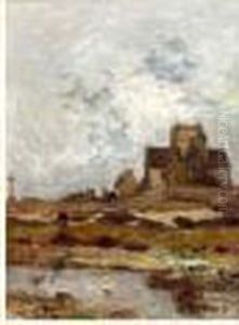 Paysage De Bretagne by Jean Baptiste Antoine Guillemet