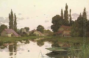 Evening 'There shall be peace at eventide' by George Marks
