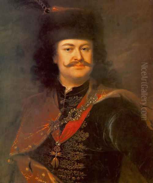 Portrait of Prince Ferenc Rákóczi II 1724 - view 1