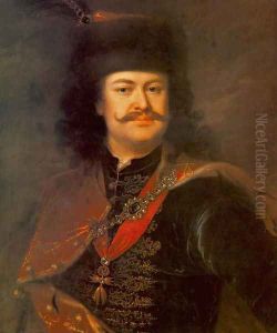 Portrait of Prince Ferenc Rákóczi II 1724