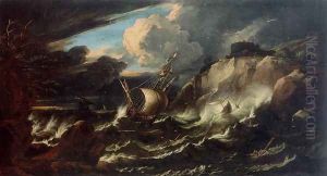 Storm at Sea by Pieter the Younger Mulier