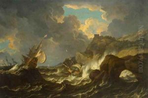 Storm in the Sea by Pieter the Younger Mulier