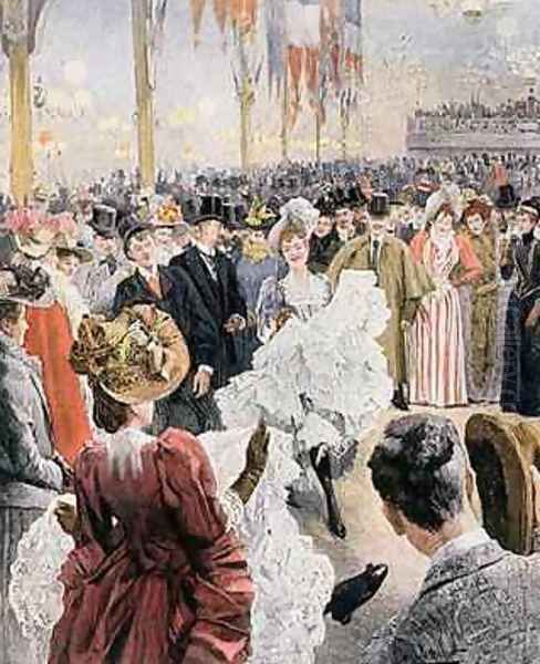 Au Moulin Rouge from Le Figaro Illustre 1891 - view 1