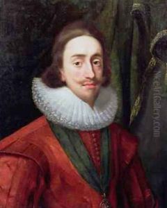 Portrait of Charles I 1600-49 1625 by Daniel Mytens