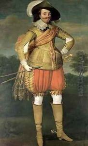 Sir Thomas Meautys d 1649 by Daniel Mytens