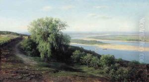 Volga near Simbirsk, 1881
