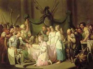 The Meeting of Vortigern and Rowena