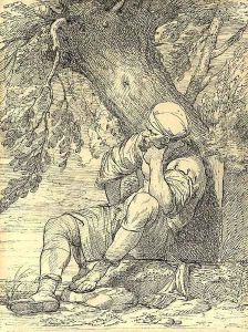 Il Reposo by John Hamilton Mortimer