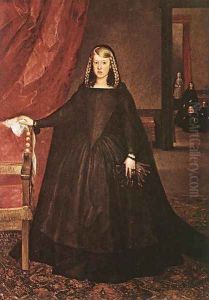 The Empress Dona Margarita de Austria in Mourning Dress 1666