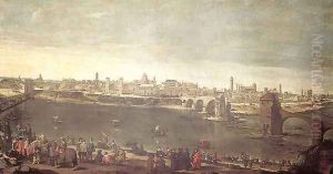 View of Zaragoza 1547