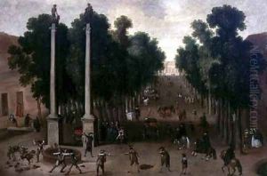 A Market Square in Seville 1650 by Juan Bautista Martinez del Mazo