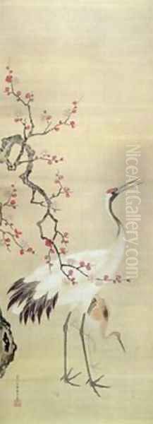 Crane and Blossom - view 1