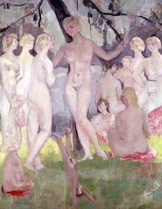 The Bathers by Jacqueline Marval