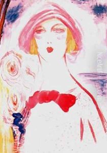 Portrait of a Woman by Jacqueline Marval