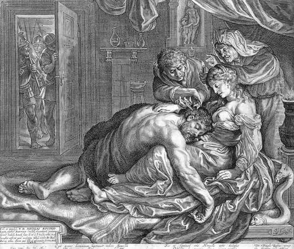 Samson and Delilah c. 1613 - view 1