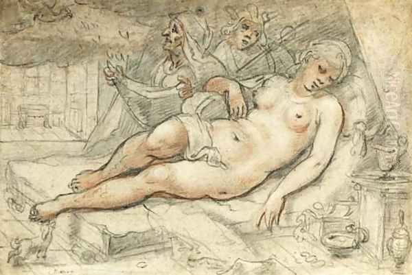 Jupiter and Danae - view 1