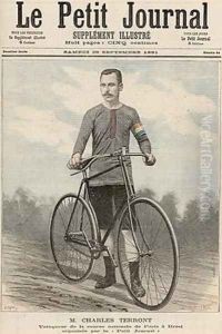 Charles Terront 1857-1932 from Le Petit Journal 26th September 1891