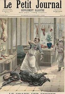 The Drama in Avenue des Ternes from Le Petit Journal 2nd July 1892