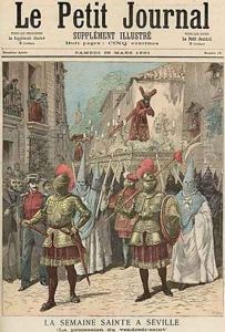 Holy Week in Seville Good Friday Procession by Fortune Louis Meaulle