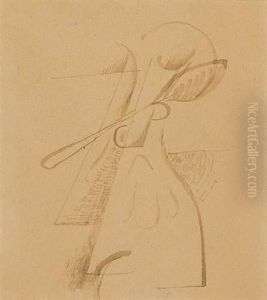 Nature Morte Au Verre Cubiste by Otto Gutfreund