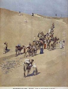 Return of Commander Jean Baptiste Marchand the last supply by Fortune Louis Meaulle