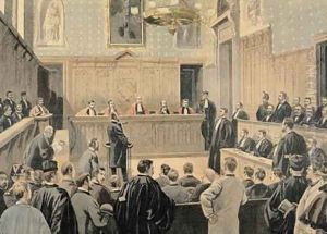 The Panama Trial from Le Petit Journal