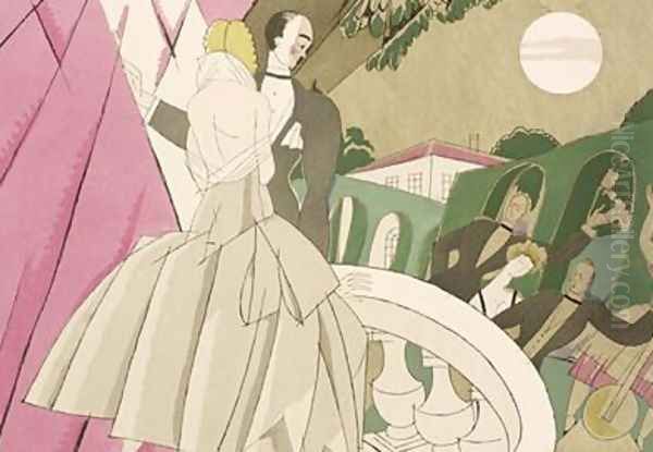 Evening Wedding on the Balcony 1920 - view 1