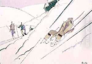 Sledging 1920 by Charles Martin
