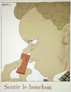 Smelling the Cork from lArt de Boire by Louis Forest
