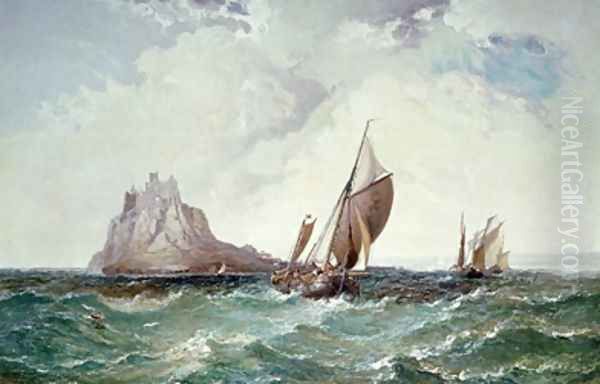 St Michaels Mount Cornwall - view 1