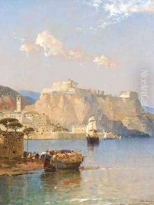 Corfu - in the Adriatic by Arthur Joseph Meadows