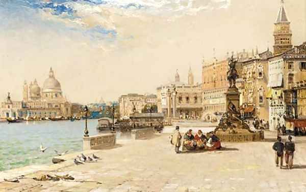 The Victor Emmanuelle statue, Venice - view 1