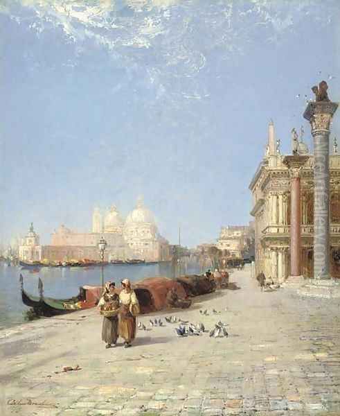 Venice - The Pigeons of St Mark - view 1