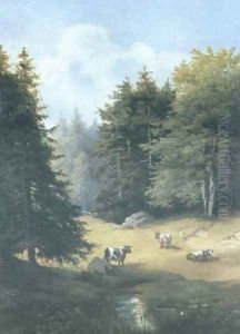 Forest Meadow by Wladyslaw Aleksander Malecki