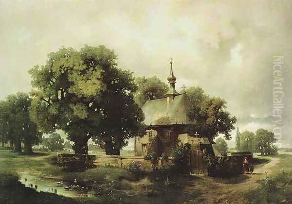 Landscape with a Church - view 1