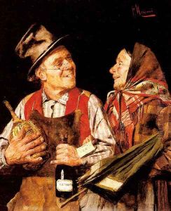 The Wine Merchant by Pompeo Massani