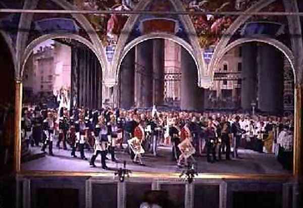 The Funeral of King Vittorio Emanuele II - view 1