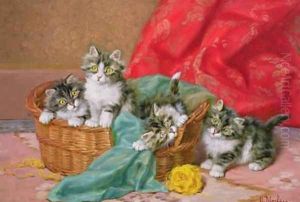 Mischievous Kittens by Daniel Merlin