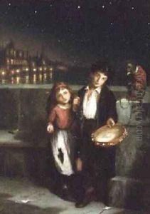 Away from Home by Augustus Edward Mulready