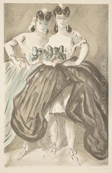 Two Female Models - view 1