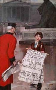 War News 1900 by Augustus Edward Mulready