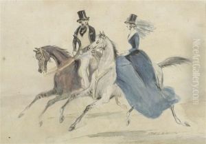 Ladyand Gentleman Riding Out Ladyand Gentleman Riding Out