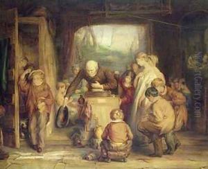 The Last In by Augustus Edward Mulready