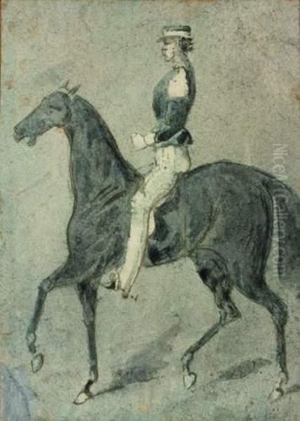 Militaire A Cheval - view 1