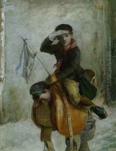 The Young Cavalryman by Augustus Edward Mulready