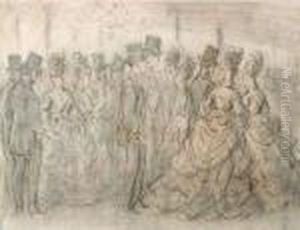 Mondanites by Constantin Guys