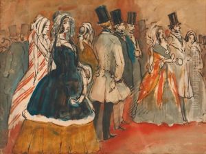 Elegant Et Elegantes by Constantin Guys