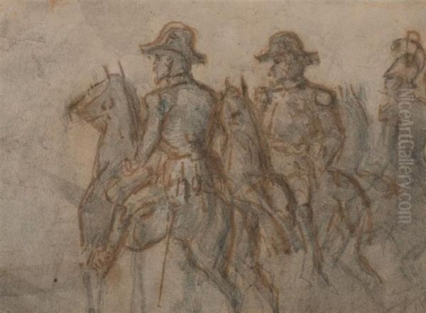 Mounted Officers. - view 1