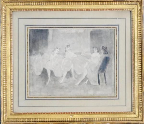 Dancers At A Barre - view 1